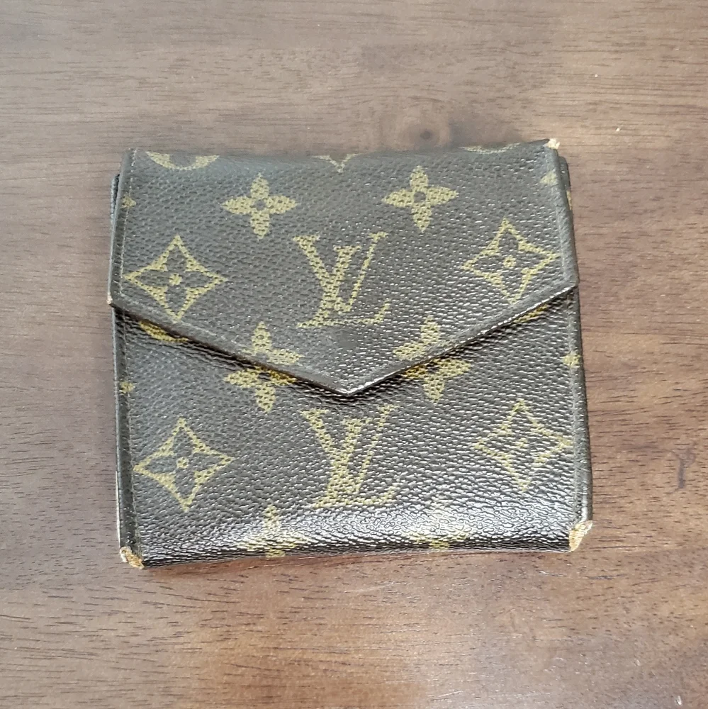 Louis Vuitton Monogram Double Snap Wallet